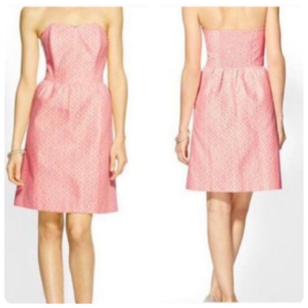 NWT Pim & Larkin Pink Floral Mosaic Dress Small